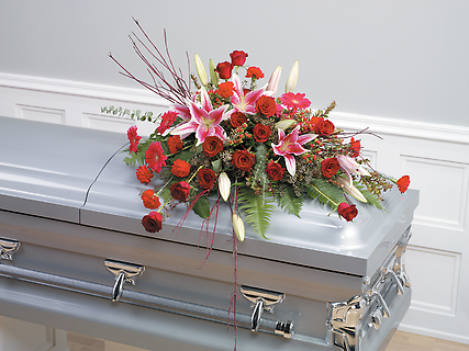 ARTISTIC CASKET SPRAY