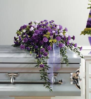 The Purple Carnation Casket Piece
