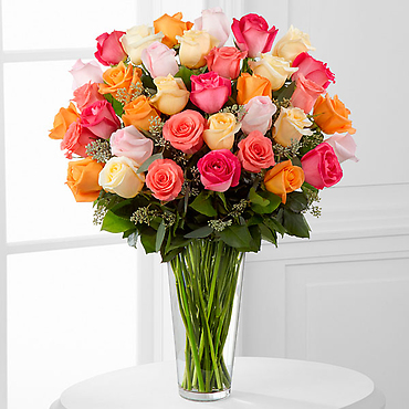 The Graceful Grandeur&trade; Rose Bouquet For Sympathy