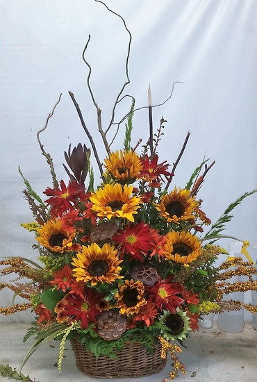 CONDOLENCE SUNFLOWERS BY JEN