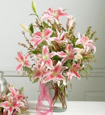 STARGAZER LILIES FOR SYMPATHY