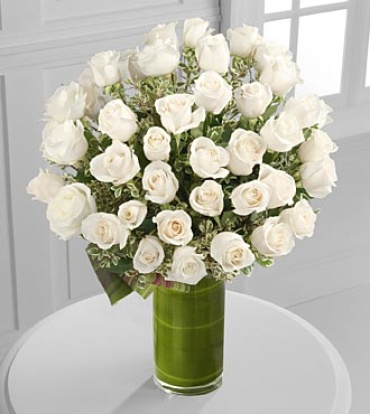 Clarity Luxury 48 Rose Bouquet - 24\" Premium Long-Stem Roses